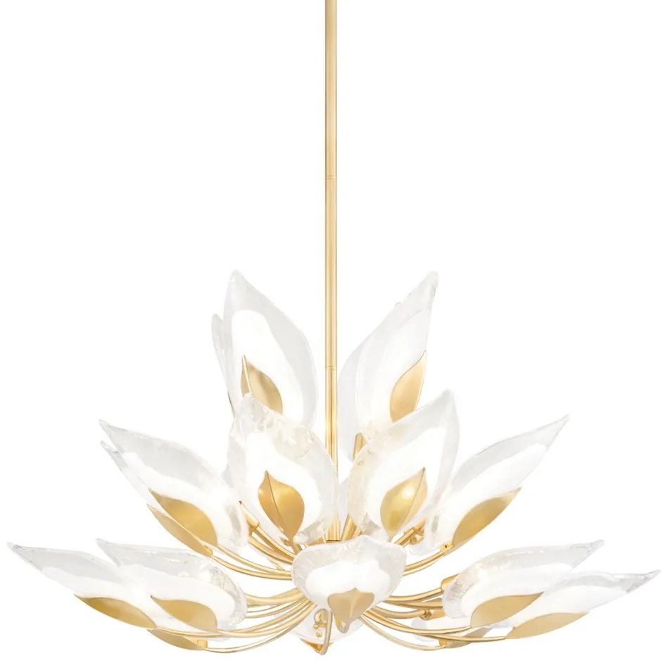 Candelabru LUX realizat manual, design deosebit BLOSSOM cu 20 surse de lumina