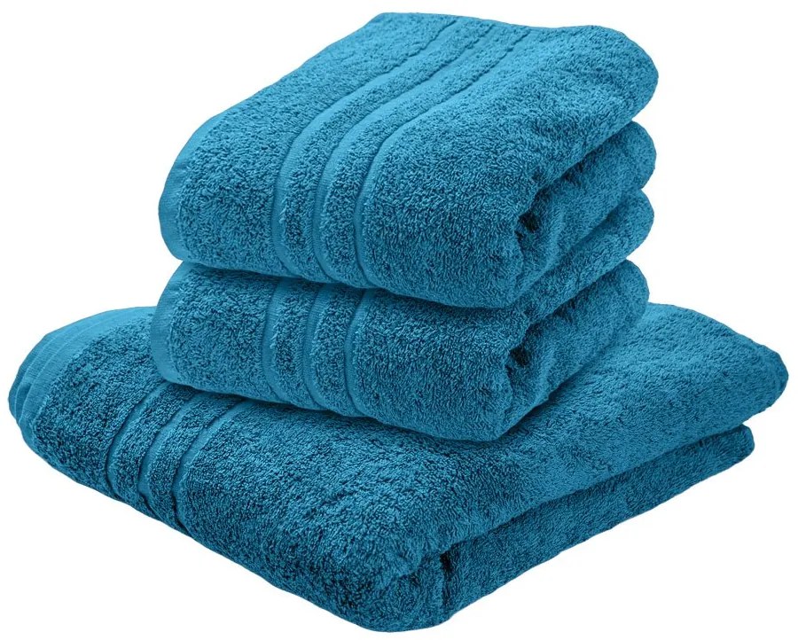 Prosop CONFORT 50 x 100 cm azur, 100% bumbac