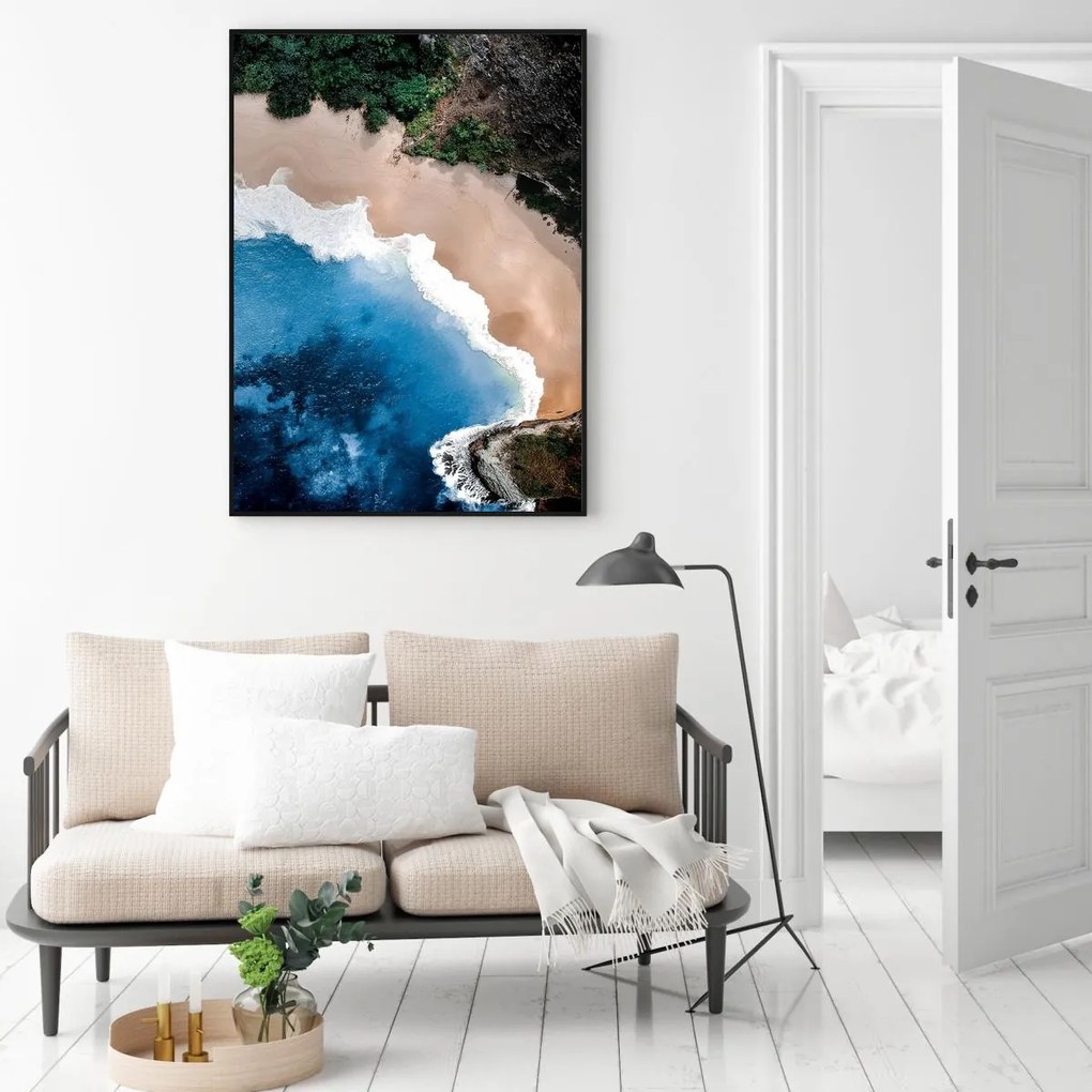 Poster - Ocean, nisip, faleze (A4)