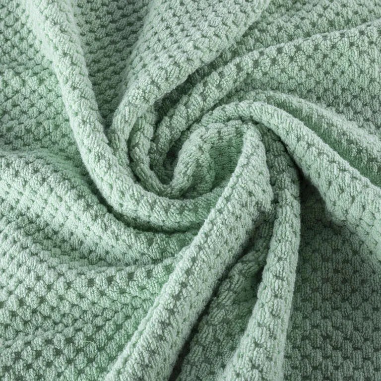 Set de 2 prosoape de baie din frotir MODENA verde 70 x 140 cm