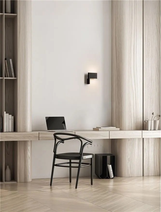Aplica LED directionabila Light Up &amp; Down stil minimalist FLUSSO, NVL-9540277