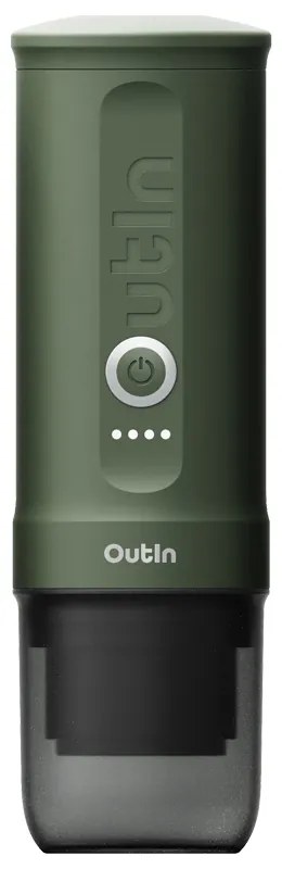 Outin Nano (Forest Green) - aparat de cafea de călătorie