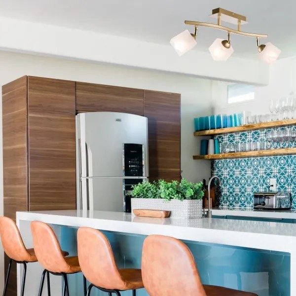 Spot KLARA 3xE14/60W/230V auriu