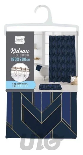 Perdea de duș 180x200 cm Achille – douceur d'intérieur