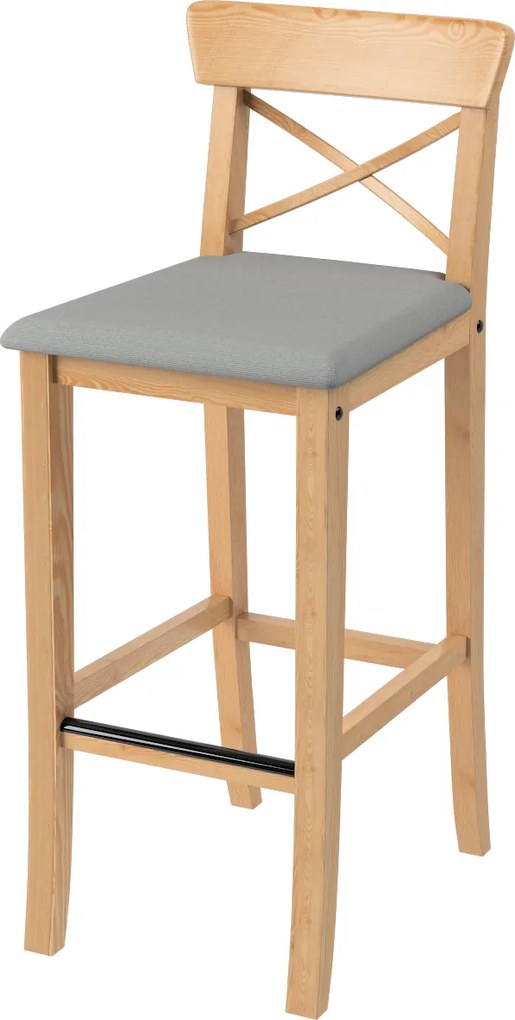 Husă pentru scaun de bar Ingolf cu scaun tapițat