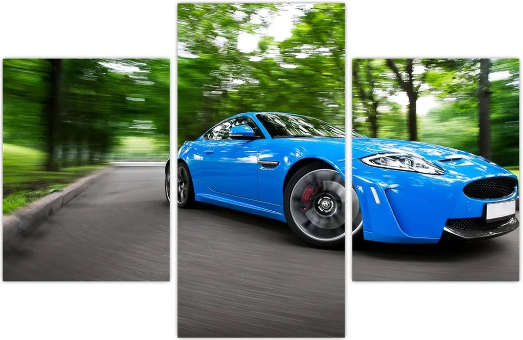 Tablou - Mașina de curse (90x60 cm)