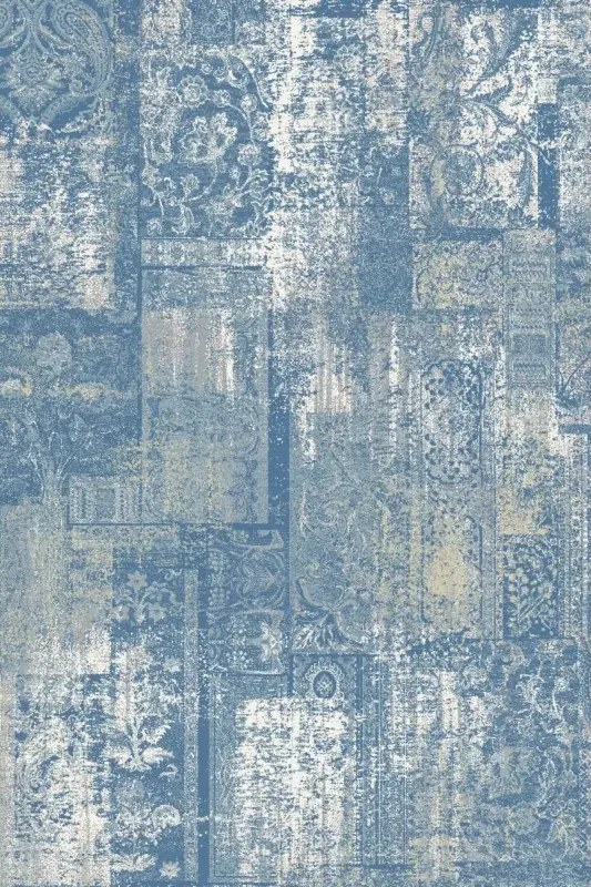 Covor lana Etery albastru Selectează mărime: 120 X 170