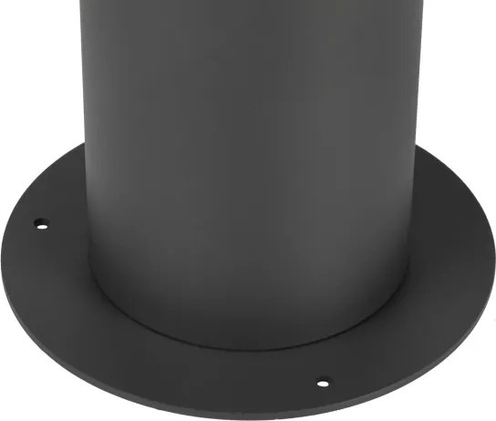 Kanlux 46084-Lampă de exterior cu senzor STONO 1xE27/15W/230V 50 cm IP65 antracit