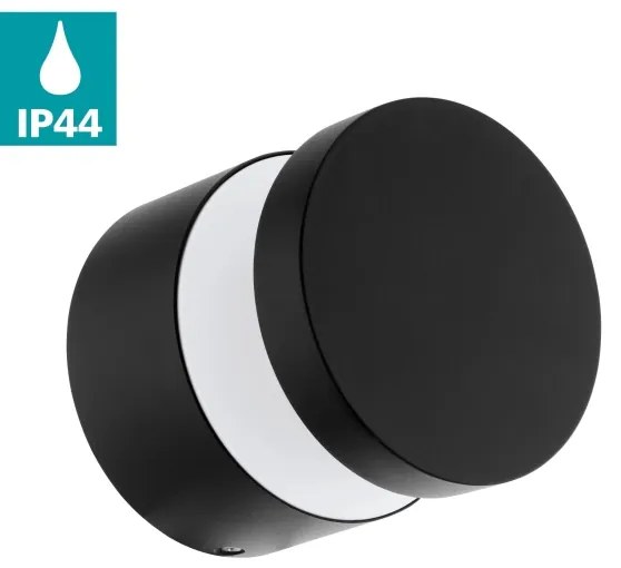 Eglo 97303 - Aplică de perete pentru exterior MELZO LED/11W/230V negru IP44