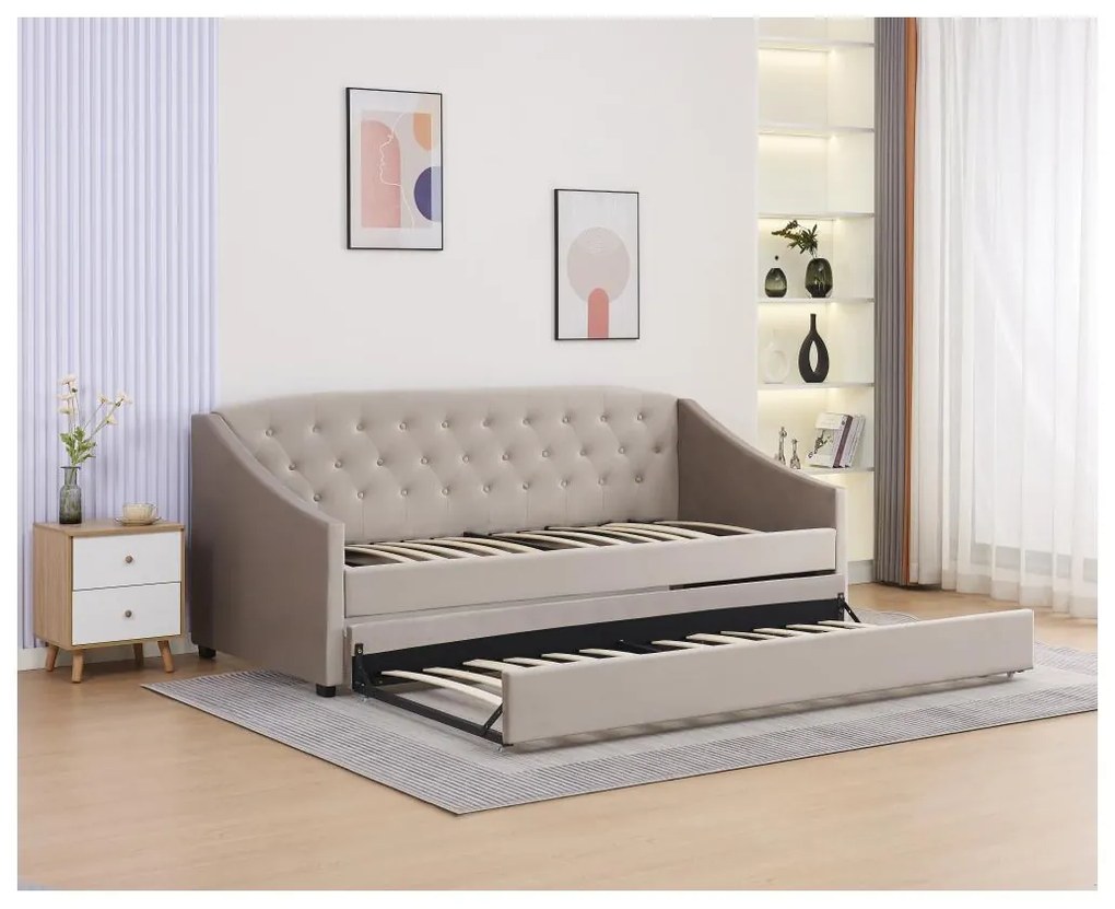 Pat extensibil 90 cm Asesorar (gri maro) . 1116213