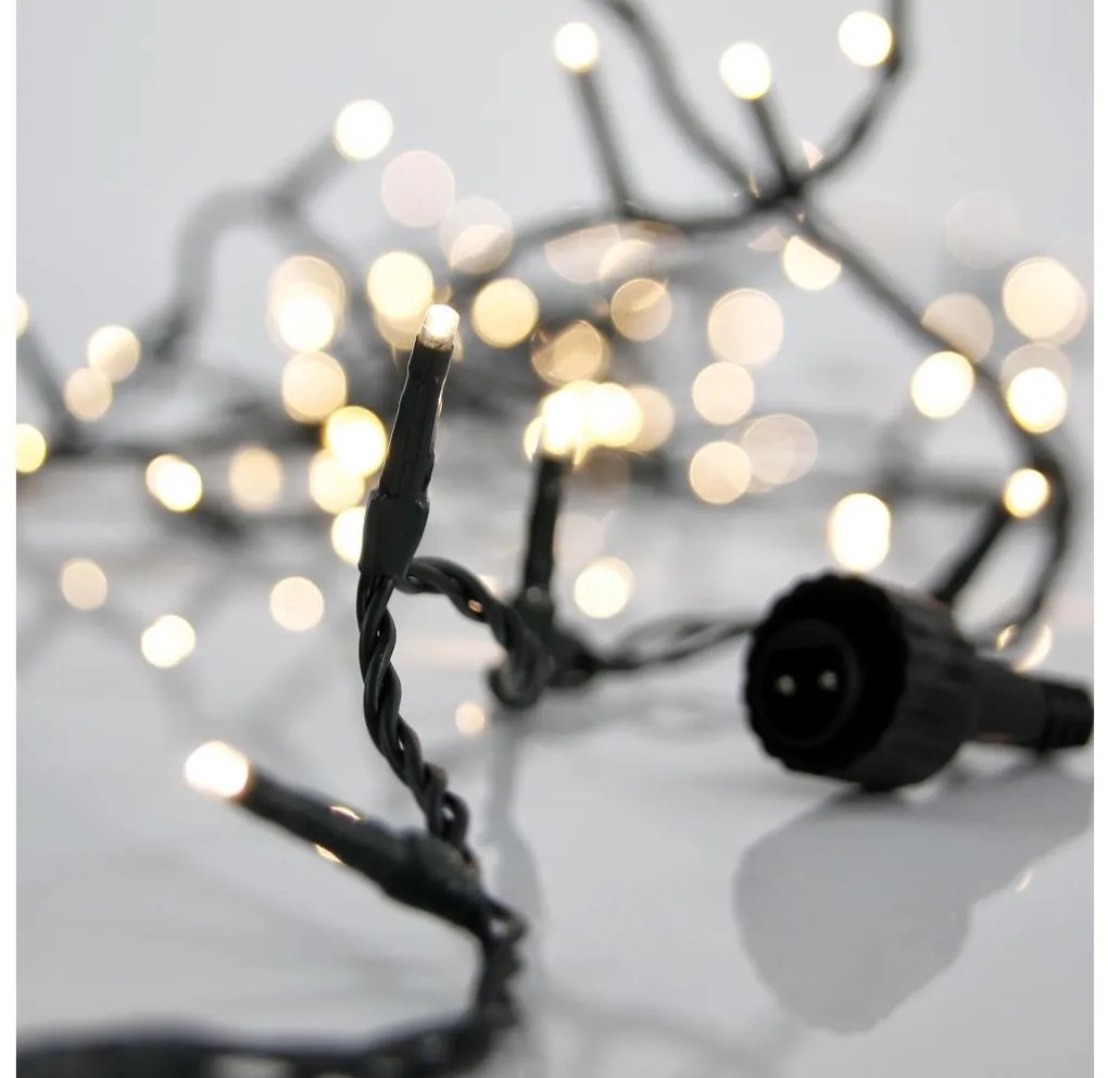 Ghirlandă LED de exterior pentru Crăciun SNAKE, 800 LED, 19,1 m, IP44, alb cald