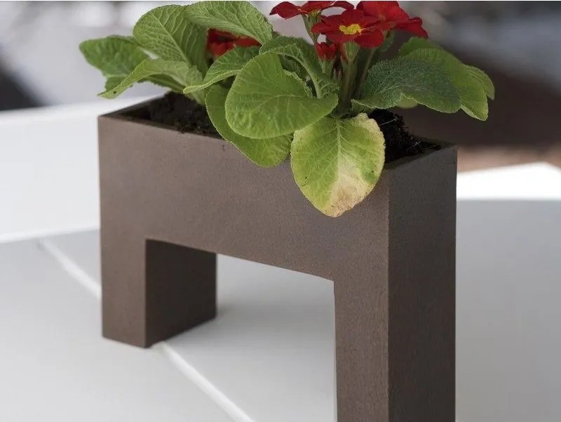 Ghiveci plante design decorativ modern interior / exterior NANO MURO 10x30x20cm