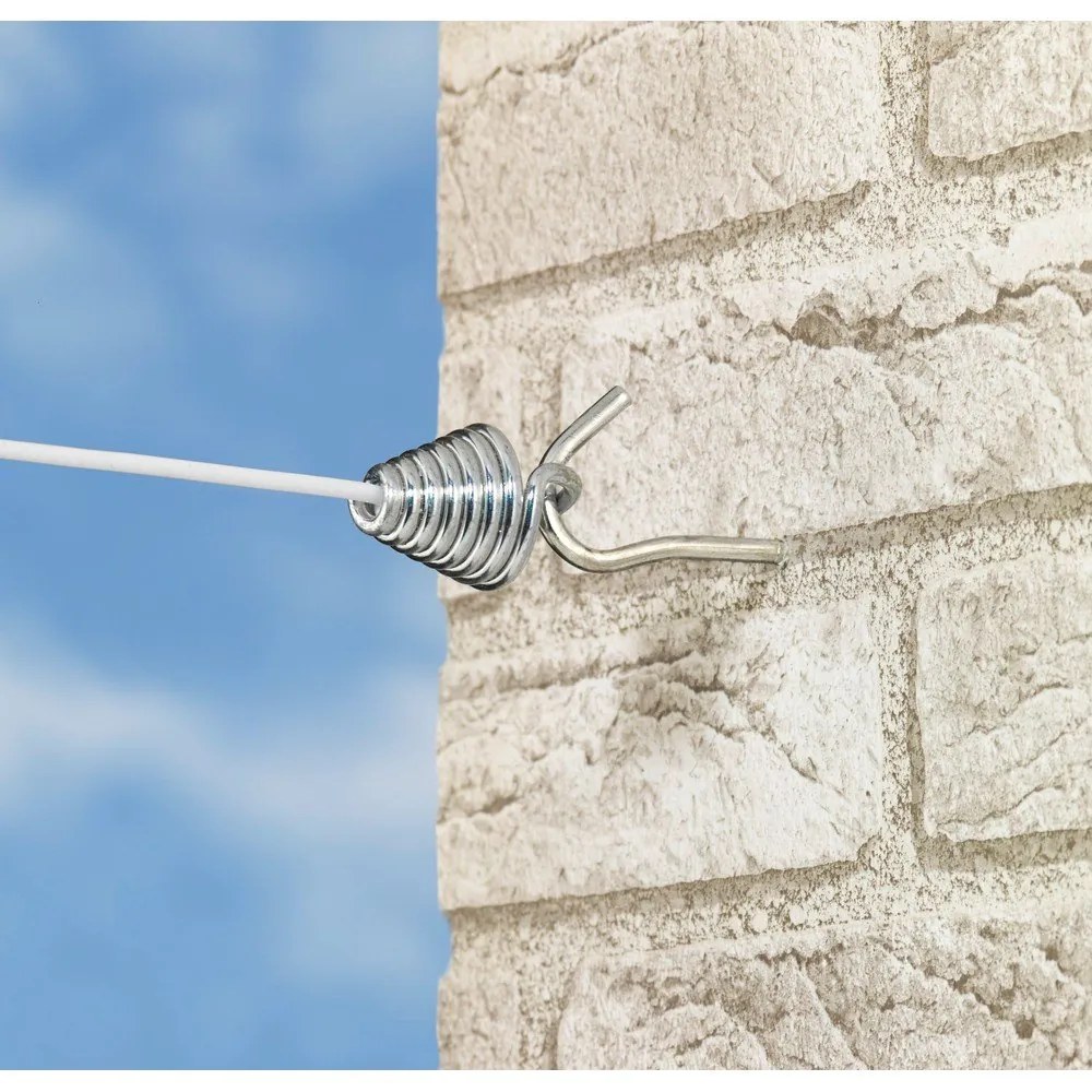 Sârmă de rufe extensibilă, Wenko Jumbo, 15 m lungime