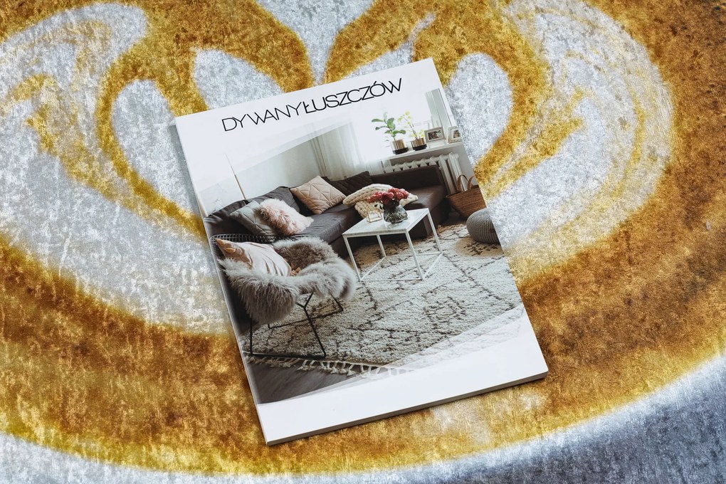 ANDRE 33210 covor lavabil Cafea bucatarie, anti-alunecare - maro