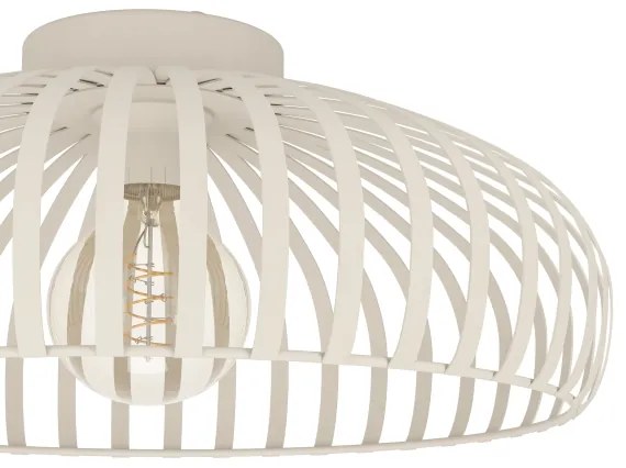 Plafonieră Eglo 901747 MOGANO 1xE27/40W/230V d. 43 cm crem