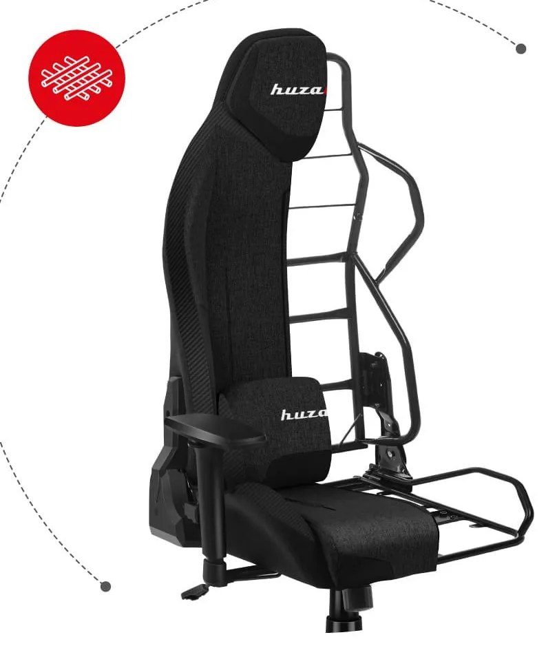 Fotoliu gaming Fusion 7.9 (negru). 1087492