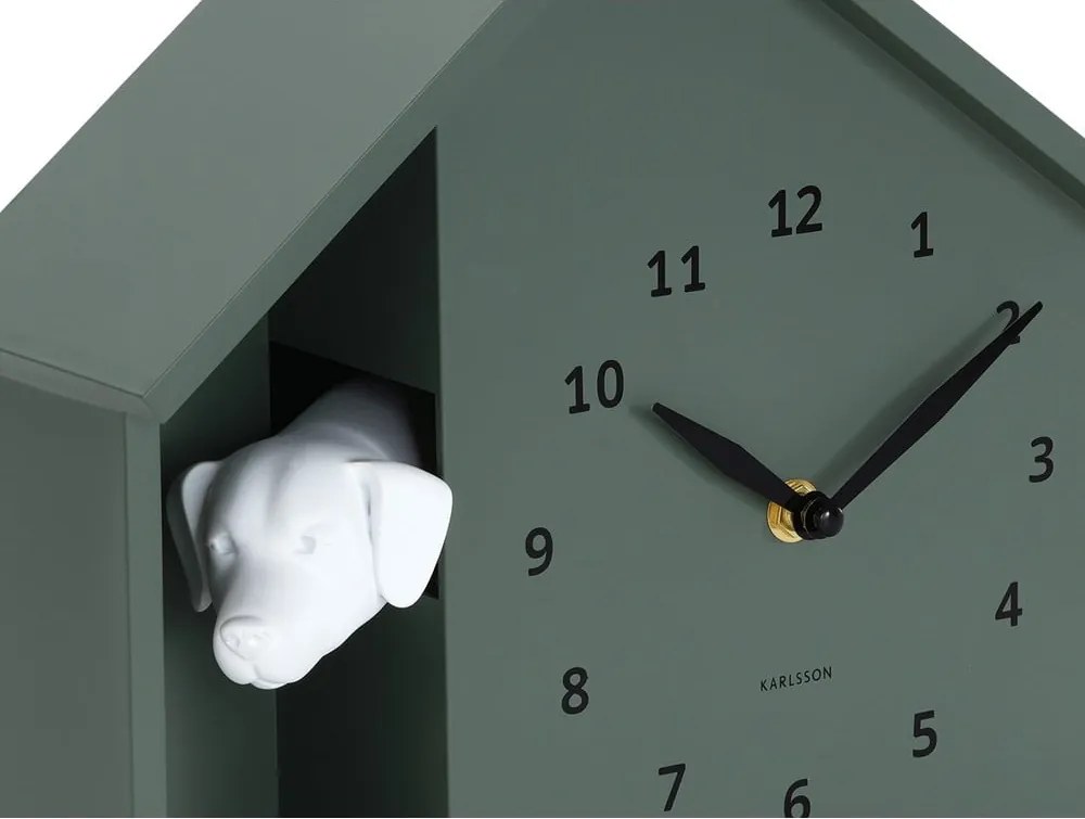 Ceas de perete Peeking Doggy – Karlsson