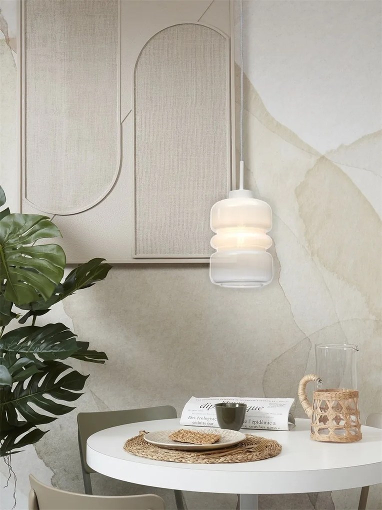 Pendul design decorativ Verona gradient/alb