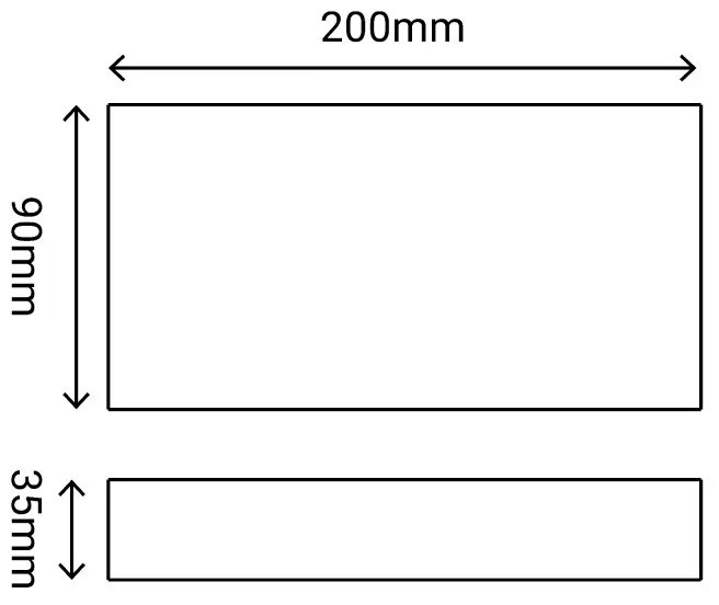 Aplica LED perete exterior ambientala IP65 KAMAL antracit 8W 4000K