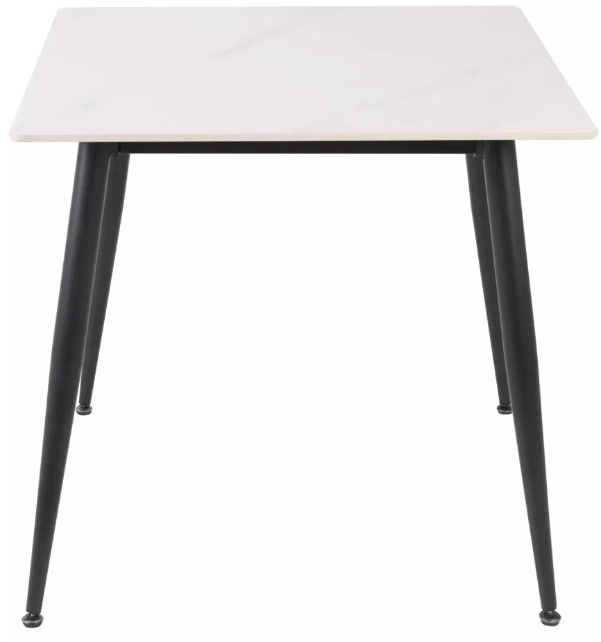 Masa Rion alb/negru L80xl80 cm