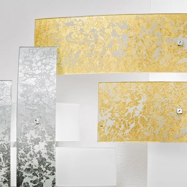 Plafonieră Gea Luce LARA P M arg LARA 2xE27/70W/230V argintiu