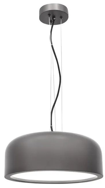 Lustra design modern Ã˜35cm Perleto gri NVL-826802