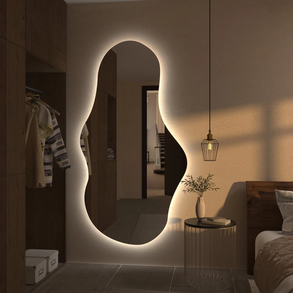 Oglindă atipică cu iluminare LED G1