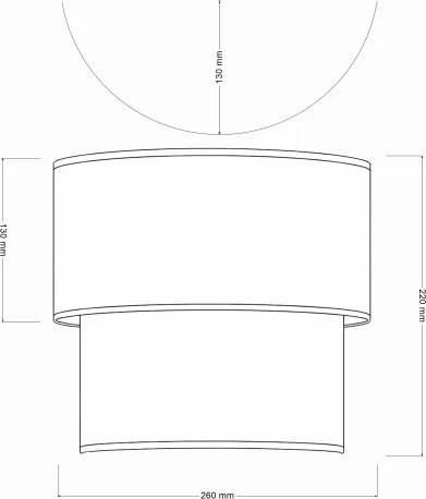 BRILAGI - Aplică de perete LED BOHO ECO 1xE27/10W/230V crem