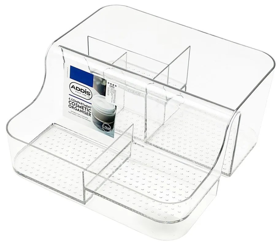 Organizator de baie pentru cosmetice din plastic – Addis