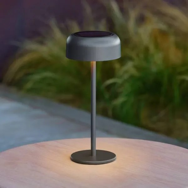 Hesperide - Lampă de masă solară LED BOLTY LED/3,7V 2600 mAh IP65 antracit