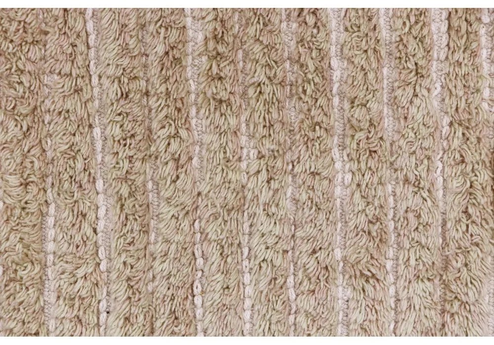 Covor bej din bumbac 140x200 cm Duetto Sage – Lorena Canals