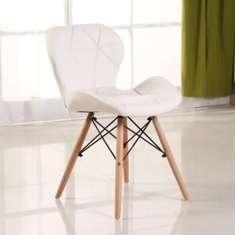 Scaune de sufragerie 4buc din piele, Diamond