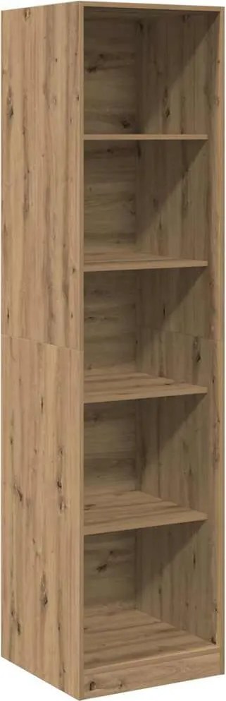 vidaXL Șifonier, stejar artizanal, 50x50x200 cm, lemn prelucrat