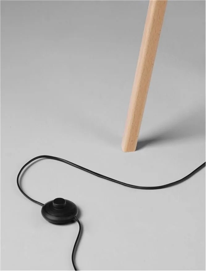 Lampa de podea boho style design natural PLETTE