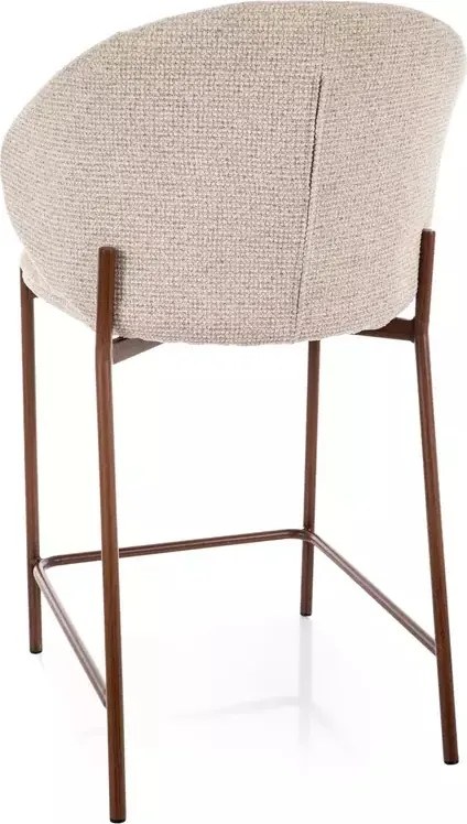 Scaun de bar Kioto H-2 bej deschis 255 / nuc