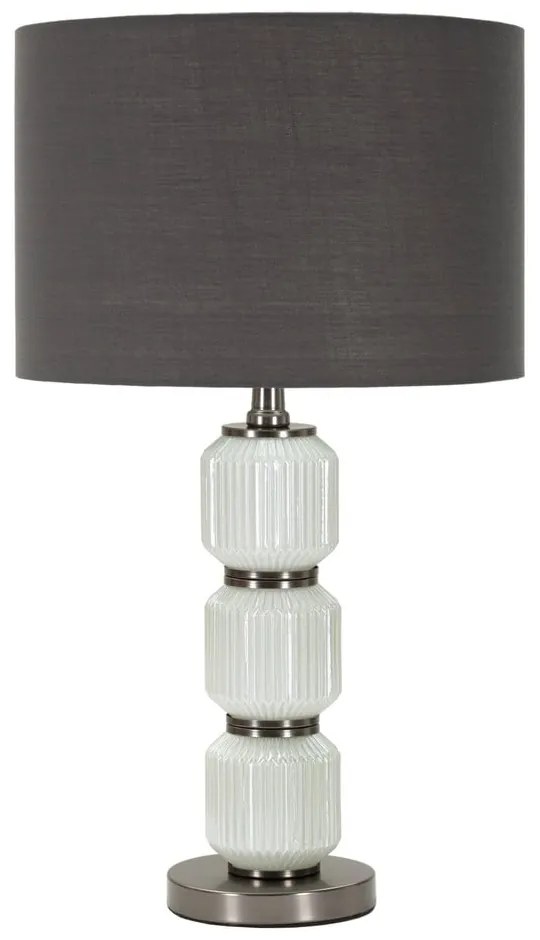 Veioză gri cu abajur textil (înălțime 57 cm) Bright – Mauro Ferretti