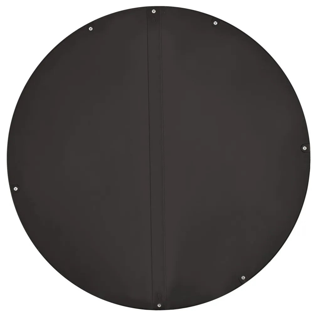 Oglinda Patina neagra ø70 cm
