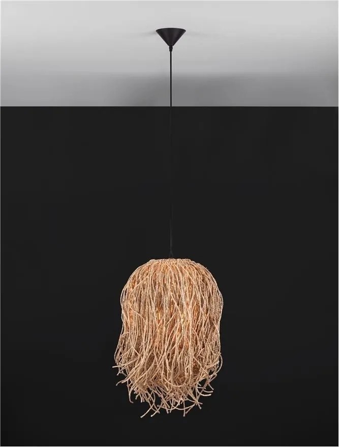 Lustra boho style design natural Hay