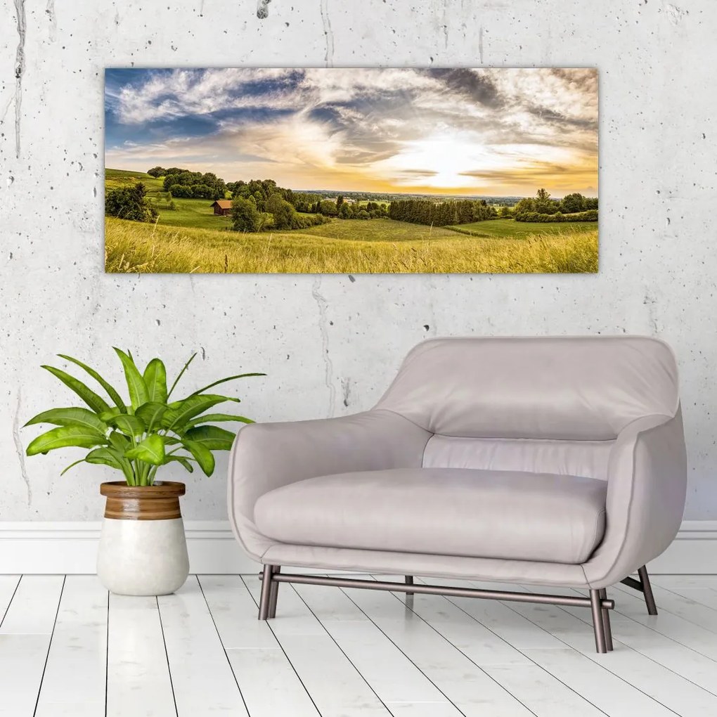 Tablou cu peisaj (120x50 cm)