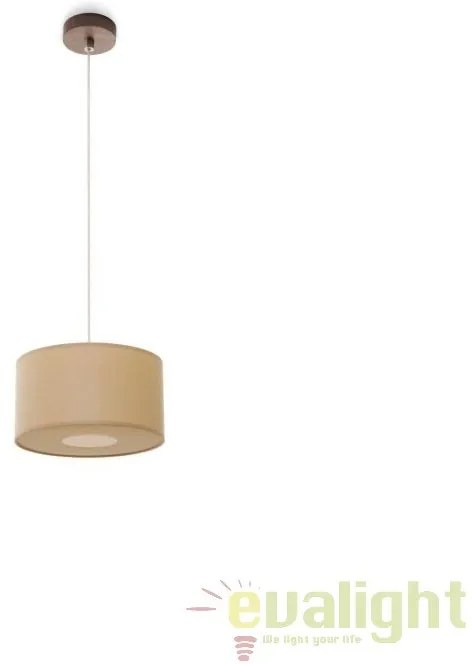 Lustra suspendata MODERN frasin cenusiu, bej KMOD SP1 D27