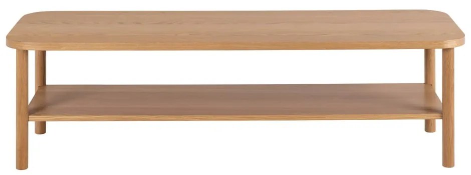 Măsuță de cafea în culoare naturală cu aspect de lemn de stejar 50x150 cm Banbury – Actona