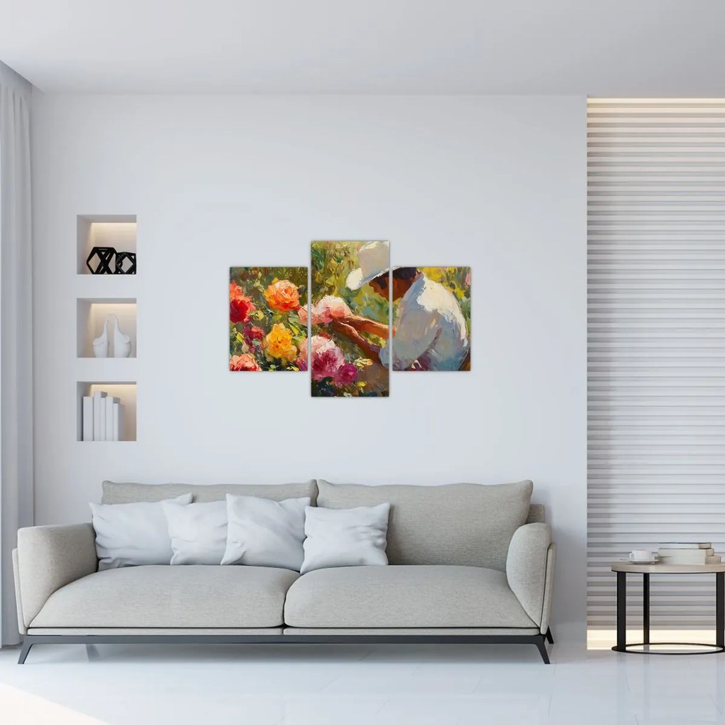 Tablou - Grădinar (90x60 cm)