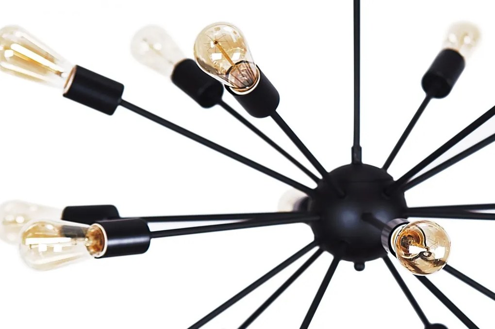 Lustra design RETRO ORBIT Black