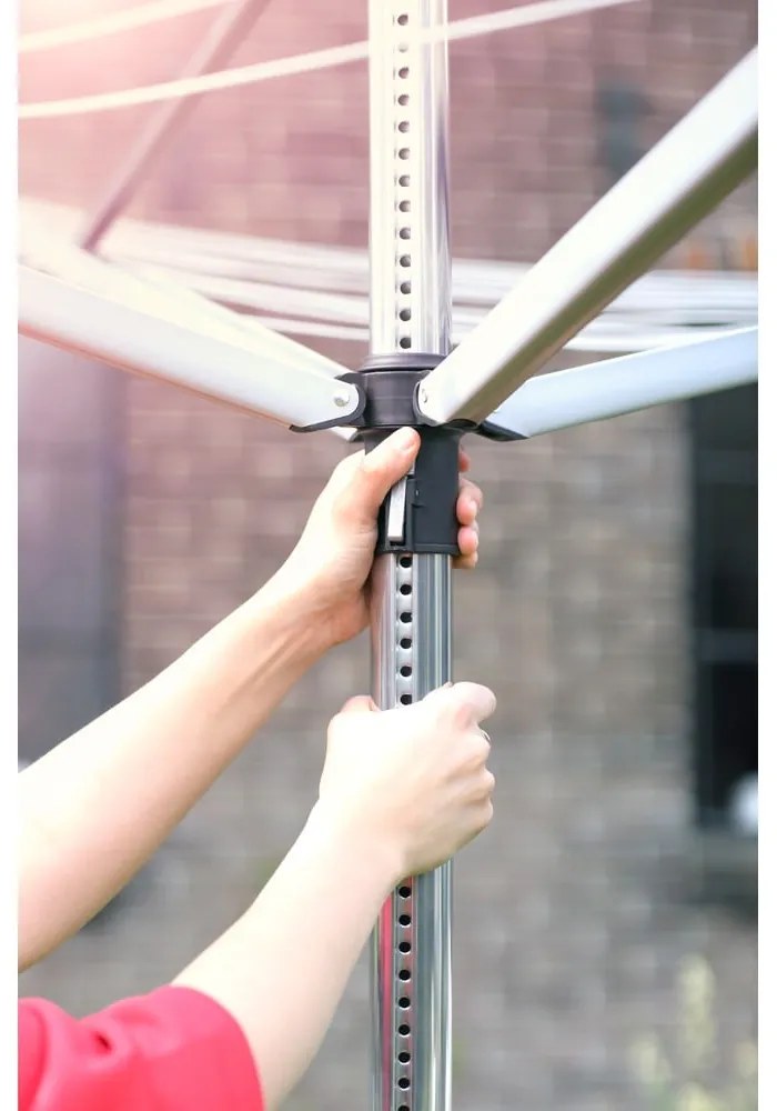 Uscător de rufe argintiu pentru grădină 40 m Topspinner – Brabantia