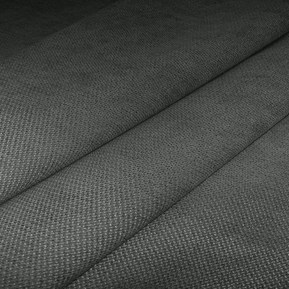 Set draperii tip tesatura in cu rejansa din bumbac tip fagure, Madison, densitate 700 g/ml, Solin, 2 buc