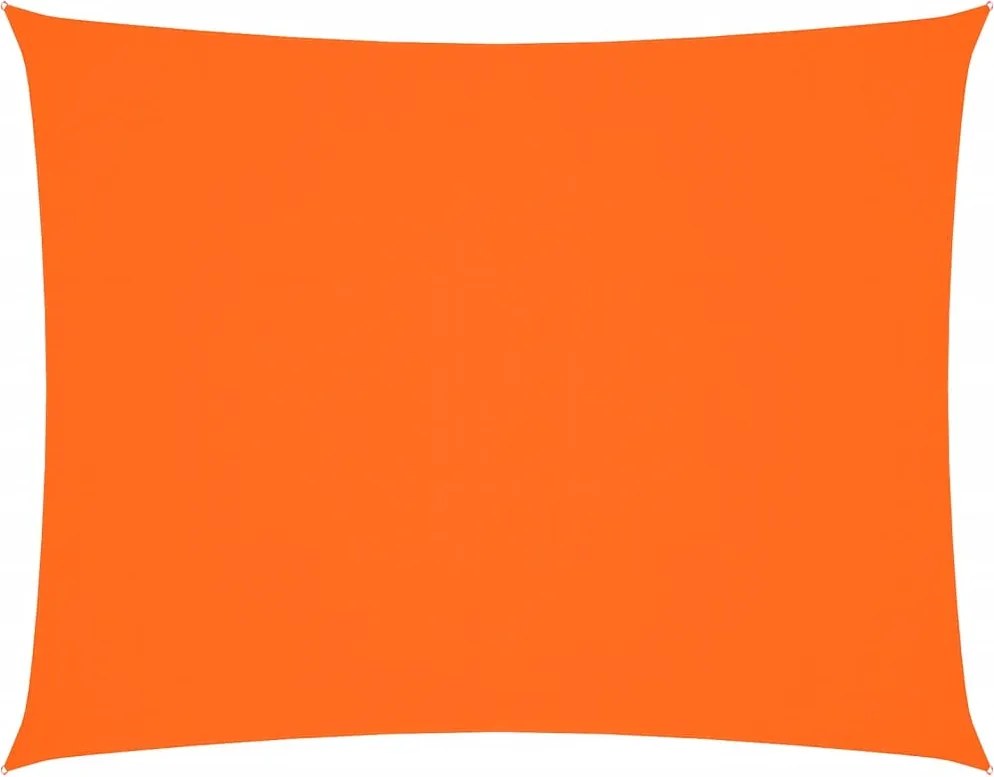 vidaXL Parasolar, portocaliu, 2,5x4 m, țesătură oxford, dreptunghiular