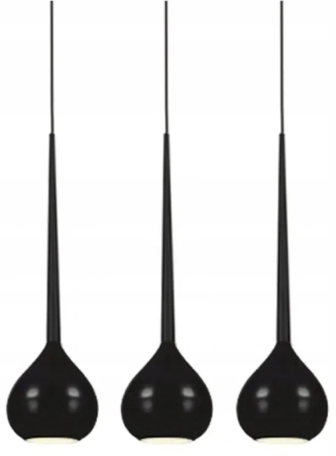 Lustra moderna Aga 3 BK/BK