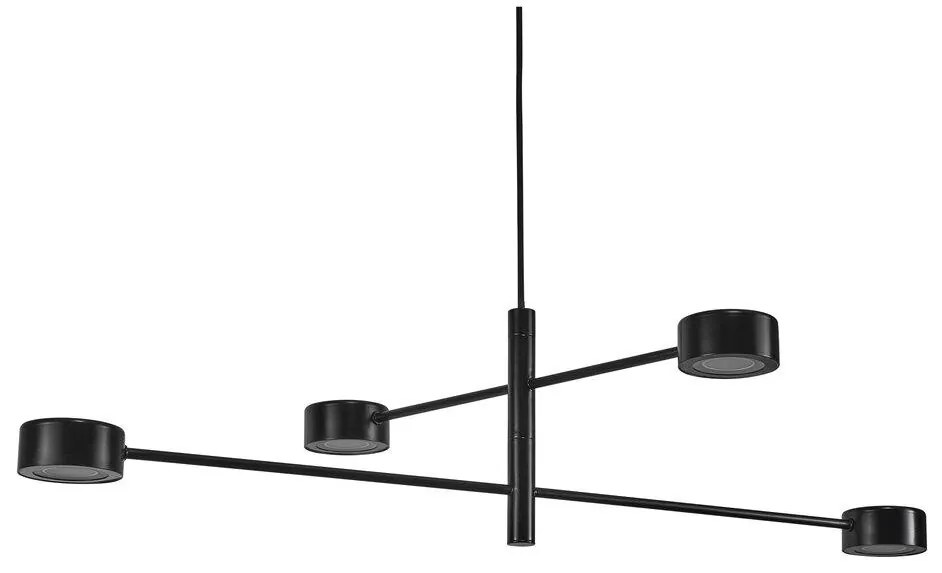 Lustra LED cu 4 brate design nordic Clyde 2010803003 NL