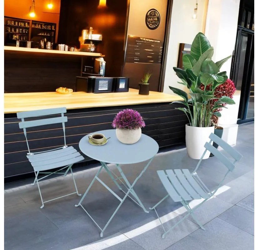 Set mobilier balcon Orosi (albastru). 1088136