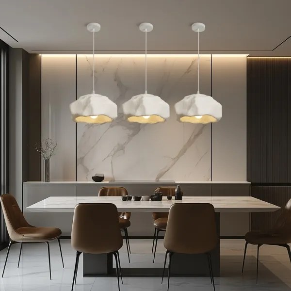 BRILAGI - Lustră pe cablu WABI SABI 1xE27/60W/230V Ø 30 cm albă